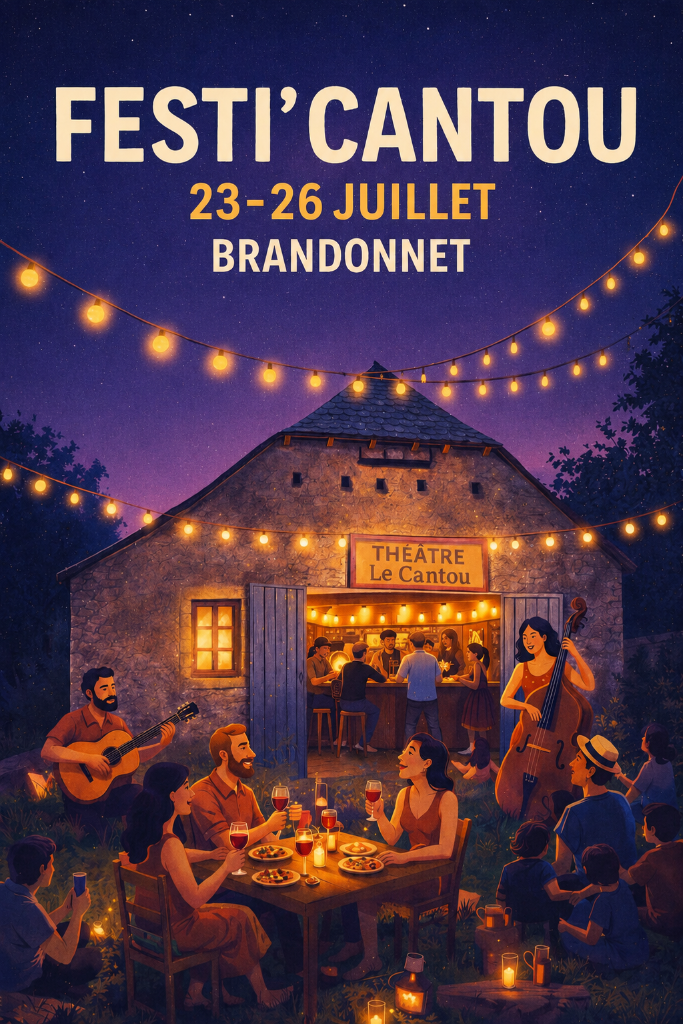 Affiche du festival FESTI' CANTOU